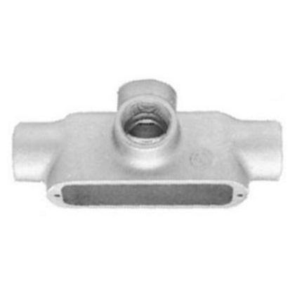 Appleton® UNILETS™ TA75-M Type TA Conduit Outlet Body, 3/4 in Hub, Form 35 Form, 7 cu-in Capacity, Malleable Iron, Triple Coated