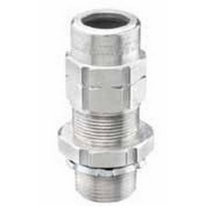 Appleton® TMC2-050075A TMC2 Cable Gland Connector, 1/2 in Trade, 1/2 to 3/4 in Cable Openings, Copper Free Aluminum