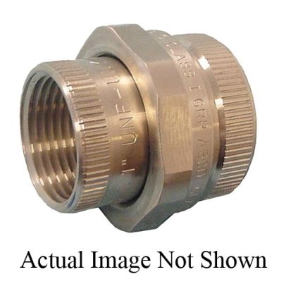 Appleton® UNILETS® UNF75NR-A Dust-Ignitionproof Explosionproof Conduit Union, 3/4 in, Copper Free Aluminum, Natural