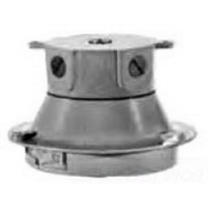 Emerson Electric Appleton® Unilet™ Stylmaster™ VPX50 Ceiling Mounting Hood, For Use With Stylmaster™ Incandescent Luminaires, 1/2 in Hub, Copper Free Aluminum