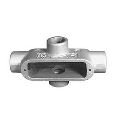 Emerson Electric Appleton® UNILETS™ X38 Type X Conduit Outlet Body, 1 in Hub, Form 8, 15.5 cu-in, Grayloy Iron, Triple Coated