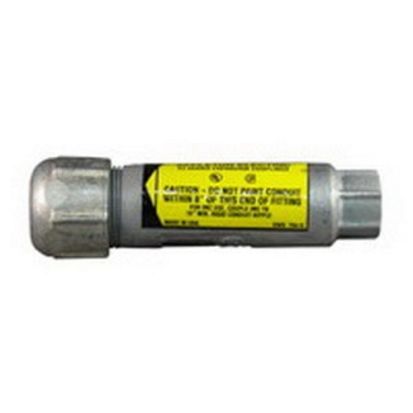 Appleton® XJ400-4 Type XJ Expansion Coupling, 4 in, For Use With Rigid Metal Conduit, Malleable Iron, Hot Dipped Galvanized