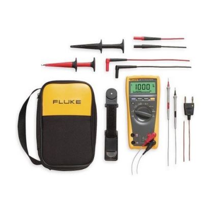 Fluke® SureGrip™ ToolPak® FLUKE-179/EDA2 Digital Multimeter Combo Kit, 1000 VAC/VDC, 10 A, 50 MOhm, Digital Display