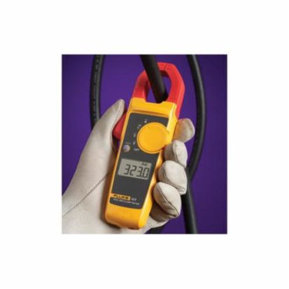 Fluke® FLUKE-323 320 Clamp Meter, 400 A, 600 VAC/VDC, 4000 Ohm, 30 mm Jaw, Backlit Display