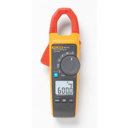 Fluke® FLUKE-902FC HVAC Wireless Clamp Meter, 0.01/0.1 A, 600 VAC/VDC, 600/6000/60 kOhm