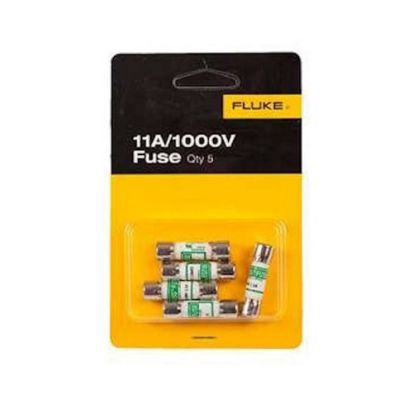 Fluke® FUSE-11A/1000V-B5 Time Delay Fast Acting Fuse, 11 A, 1000 VAC, Cartridge Body
