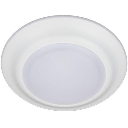 GMLighting S4-3090-WH 4 INCH 120V LED LOW PROFILE SURFACE RECESS DISK LIGHT, 3000K.. FINISH IS WHITE, 90 CRI, 12 WATT