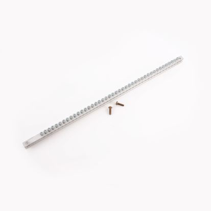 GE PowerMark Gold™ TGK42 42-Hole Equipment and Isolated Ground Bar Kit, 18 in L, 12 to 10/14 to 4 AWG Aluminum/Copper Conductor, For Use With PowerMark Gold™ and PowerMark Plus™ Loadcenter