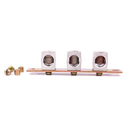GE TGL6 Equipment Ground Kit, 3/4 in L, 2 AWG to 250 kcmil Aluminum/Copper Conductor, 3 Terminals, For Use With Spec-Setter™ NEMA 1/3R General Duty/Heavy Duty Safety Switch and Disconnect