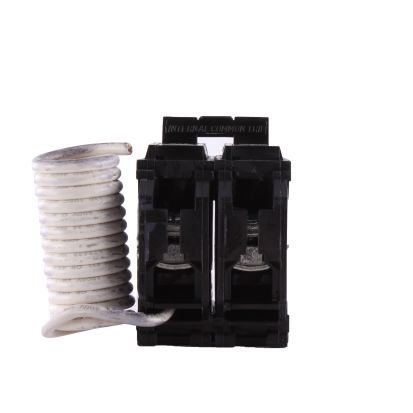 GE Q-Line® THQL2130GFT Model 3 Self-Test Ground Fault Circuit Breaker, 120/240 VAC, 30 A, 10 kA Interrupt, 2 Poles, Non-Interchangeable/LIG Trip