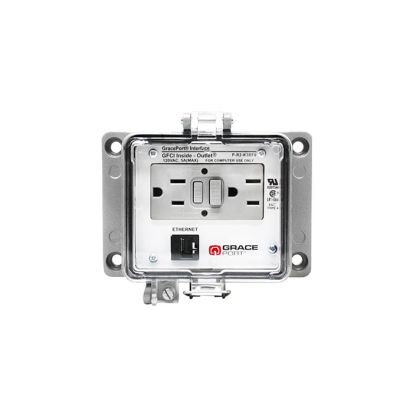 Grace Technologies  P-R2-K3RF0 Ethernet Panel Interface Connector With Category 5e RJ45