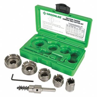 Greenlee 660 Quick Change Hole Cutter Kit