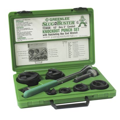 Greenlee Slug-Buster 7238SB Manual Knockout Punch Die Kit