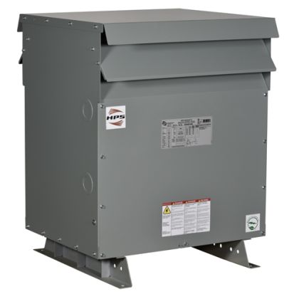 HPS Sentinel™ G SG3C0075KD Energy Efficient General Purpose Distribution Transformer, 480 Delta VAC Primary, 240 Delta VAC/120 VAC Secondary, 75 kVA Power Rating, 60 Hz, 3 Phase