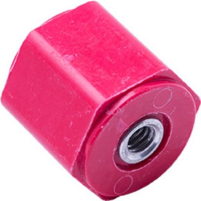 Harger® 5250A5 Octagon Standoff Insulator, 3200 VAC, Polyester, Red