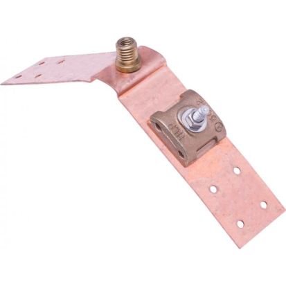 Harger® A160 Ridge Saddle Base, 3/8 in Dia, Copper