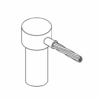 Harger® Ultraweld® G11584US G11 Ground Rod, 5/8 in, Copper Clad Steel