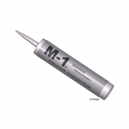 Harger® M1-10OZ-B Structural Sealant, 10 fl-oz Cartridge, Black