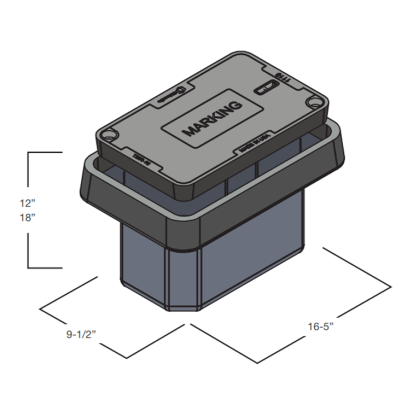 Highline 11181041 Rectangular Enclosure