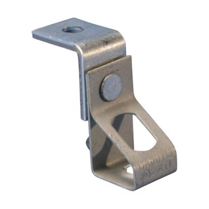 nVent CADDY 6TIB Thread Install Rod Hanger With Angle Bracket, 160 lb Load, Steel, Pre-Galvanized