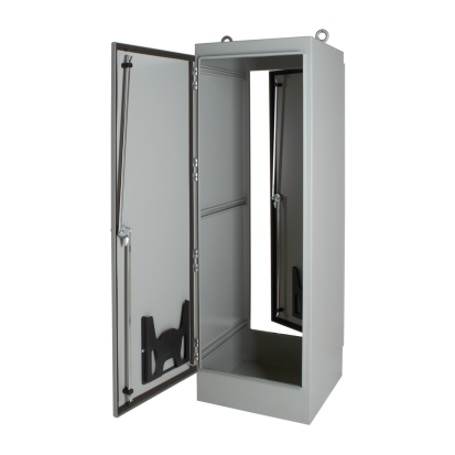 nVent HOFFMAN A724818FSD A30 2-Door Single Access Enclosure, 72.06 in L x 48.06 in W x 18.06 in D, NEMA 12/IP55 NEMA Rating, Steel