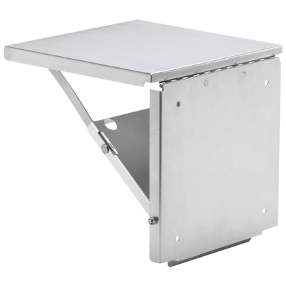 nVent HOFFMAN ACSHELF2424SS A80 Folding Shelf, 12.12 in H x 24 in W x 1 in D, 304 Stainless Steel