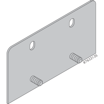 nVent HOFFMAN A3LO Mounting Bracket Kit, For Use With NEMA 3R Enclosures, Steel