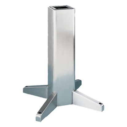 nVent HOFFMAN AP36SS P1S Enclosure Pedestal, 36 in L x 8 in W x 8 in D, For Use With SYSPEND™ NEMA 4X Sanitary Enclosures, 304 Stainless Steel, Gray