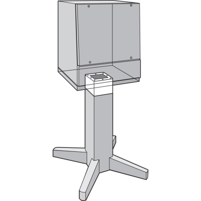 nVent HOFFMAN APE6SS P1S Enclosure Extension, 6 in L x 8 in W x 8 in D, 304 Stainless Steel