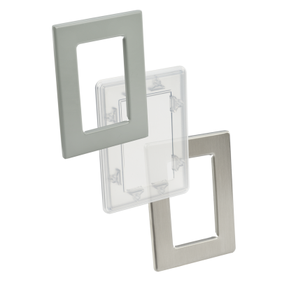 nVent HOFFMAN APWK3523NF A80SW/A80W Non-Metallic Window Kit, 35 in H x 23 in W, 36.69 in H x 24.69 in W Cut Out, 37.5 in H x 25.5 in W x 0.31 in D, Steel, Medium Gray, Painted