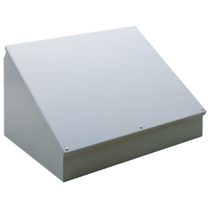 nVent HOFFMAN C16C16 C5 Consolet Enclosure, 16 in L x 16 in W x 11.09 in D, NEMA 12/13/IP65 NEMA Rating, Steel