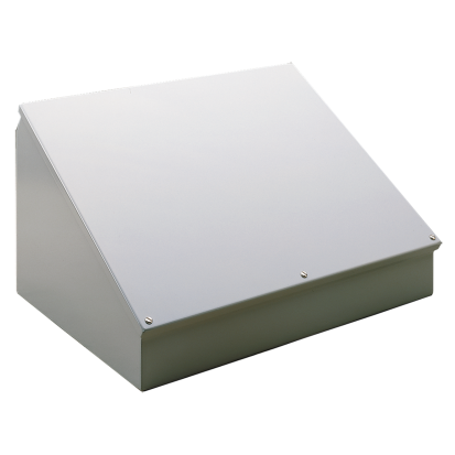 nVent HOFFMAN C12C12SS C5S Consolet Enclosure, 12 in L x 12 in W x 9.09 in D, NEMA 12/IP65 NEMA Rating, 304 Stainless Steel