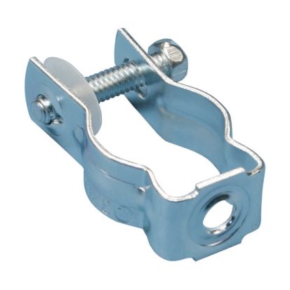 nVent CADDY CD1B Bolt Close Conduit/Pipe Clamp With Bolt, 3/4 in Conduit, 50/200 lb Static Load, 0.74 to 1.05 in OD, Steel