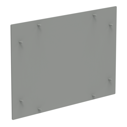 nVent HOFFMAN CONCEPT™ CPFP4050 C2 Replacement Front Plate, 20.13 in W, For Use With CONCEPT™ 15.75 x 19.68 in HMI Enclosures, Aluminum