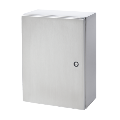nVent HOFFMAN CONCEPT™ CSD12126SS CWS 1-Door Enclosure, 12 in L x 12 in W x 6 in D, NEMA 4X NEMA Rating, 304 Stainless Steel