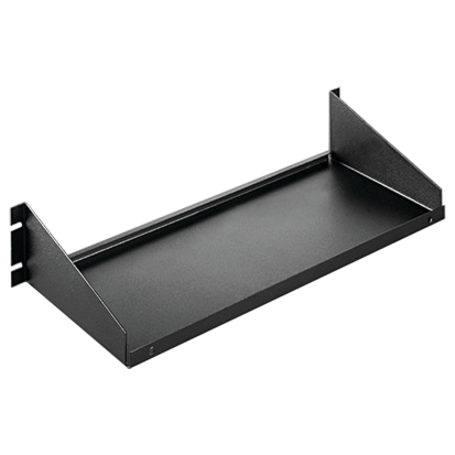 nVent HOFFMAN ESH198 1-Sided Solid Style Enclosure Shelf, 3.74 in H x 19 in W x 8 in D, 2U Rack, Steel