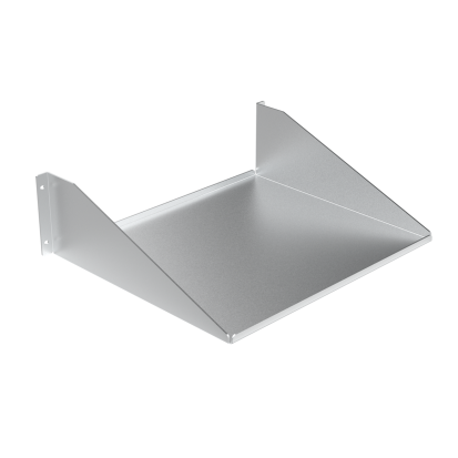 nVent HOFFMAN ESHA19 DACCY Single Sided Solid Shelf, 5-1/4 in H x 18.31 in W x 15 in D, 3RU Rack, Aluminum