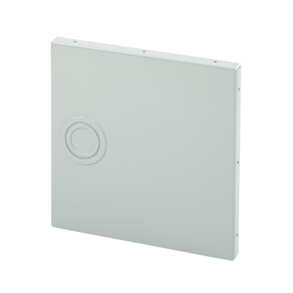 nVent HOFFMAN F66GCPNK F40PF Closure Plate, For Use With 6 x 6 in NEMA 1 Lay-In Flat Cover Wireway, Steel, Gray