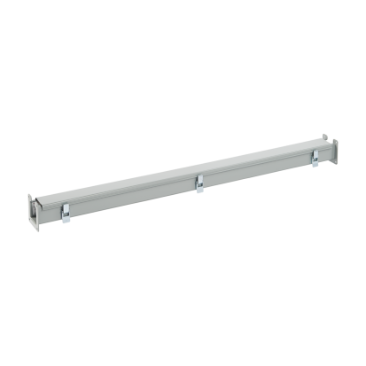 nVent HOFFMAN F44L48 F10 Lay-In Straight Section Wireway, 48 in L x 4 in W x 4 in H, Butt Hinged Cover, Steel