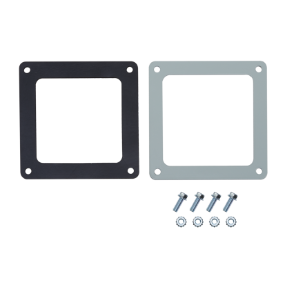 nVent HOFFMAN F44WB F20 Box Connector, For Use With 4 x 4 in NEMA 12 Feed-Through Wireway, Steel, Painted