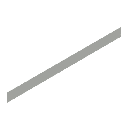 nVent HOFFMAN F66BK60 F20 Bolt-On Barrier Kit, For Use With 6 x 6 in NEMA 12 Lay-In/Feed-Through Wireway, Steel, Gray