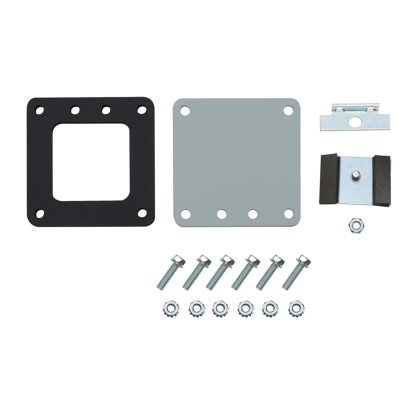 nVent HOFFMAN F66LP F10 Closure Plate, For Use With 6 x 6 in NEMA 12 Lay-In Wireway, Steel, Gray