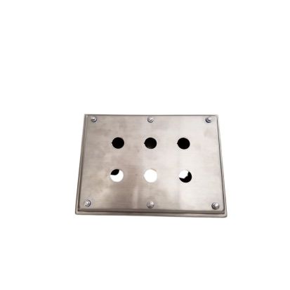 nVent HOFFMAN HSPB2G Hyshed Enclosure with (2) 22.5mm Holes