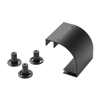 nVent HOFFMAN LRD18BLK Radius Drop Kit, Aluminum, Black