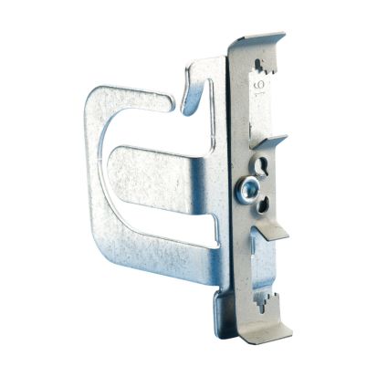 nVent CADDY MCS504Z Cable Support Bracket With Rod, Wire Clip, Steel, Electro-Galvanized