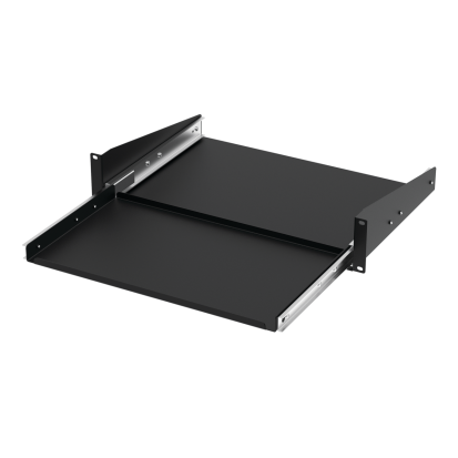nVent HOFFMAN P19KBSM DACCY Pull-Out Shelf, 3-1/2 in H x 18.31 in W x 12.42 in D, 2RRU Rack, Steel