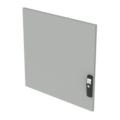 nVent HOFFMAN ProLine™ PDS88 P20PC Bottom Solid Door, 767 mm H x 791 mm W x 17 mm D, For Use With ProLine™ 800 mm PC/SY Frames, Steel