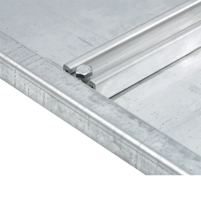 nVent HOFFMAN ProLine™ PSB12 P20 Panel Support Brace, For Use With ProLine™ 1200 mm Single and Double Bay Panels, Steel, Light Gray