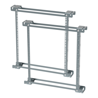 nVent HOFFMAN PROTEK® PTRA48S DWDH2 Square Hole Rack Angle, Steel