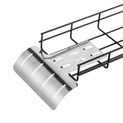 nVent HOFFMAN DQT Vertical Down, 8 in W Tray, Steel